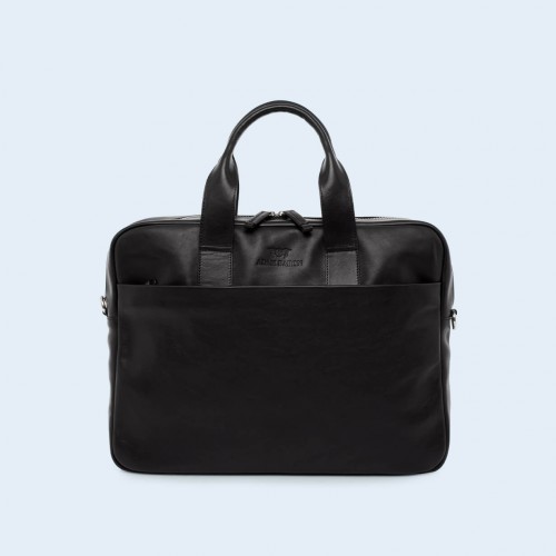 Leather business briefcase- Nonconformist Sharp1 Bag black