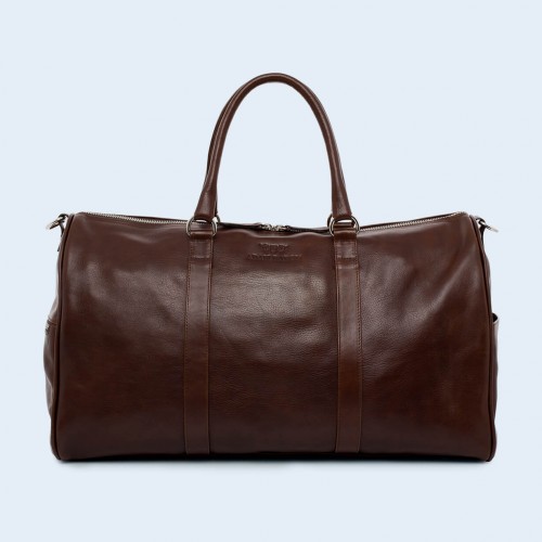 Leather travel bag - Nonconformist Travel brown
