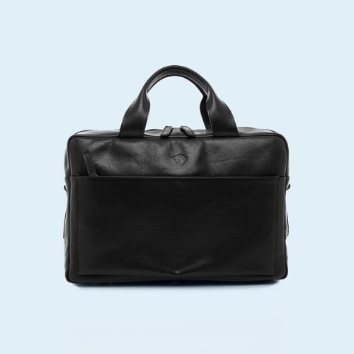 Skórzana torba biznesowa - Nonconformist Sharp3 Bag black
