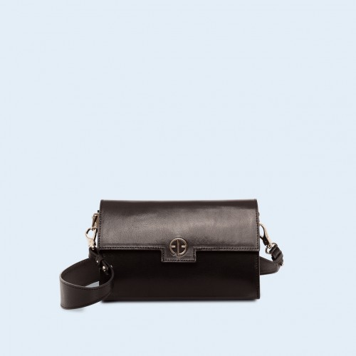 Leather bag - Verity mini crossbody black