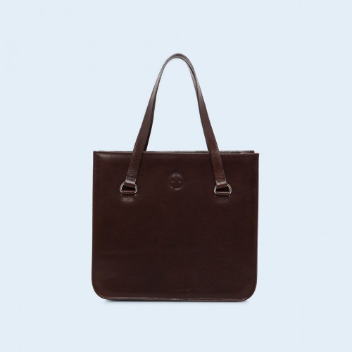 Aware Brick bag chestnut brown